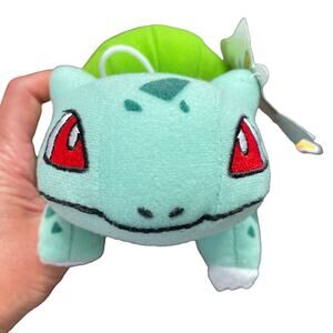 Pokémon Bulbasaur Plush Toy 2019 Nintendo Game Freak Stuffed Animal Blue Green